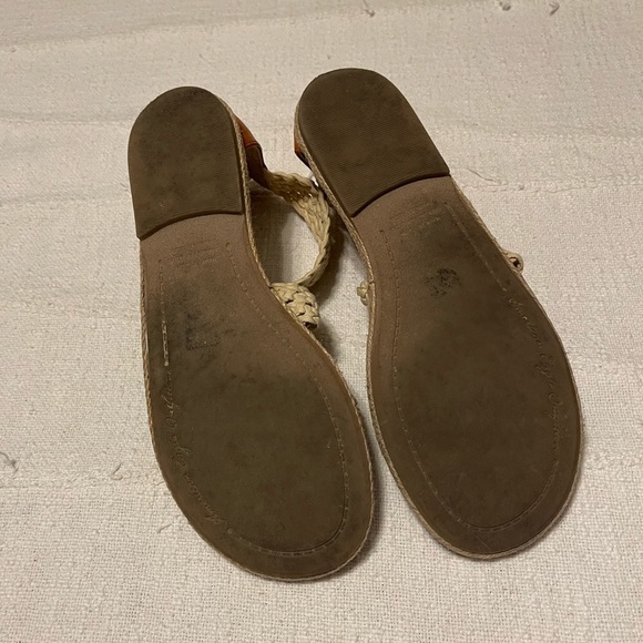 Boho Crochet Flat Summer Open Toe Sandals Women’s 8 - Picture 10 of 10